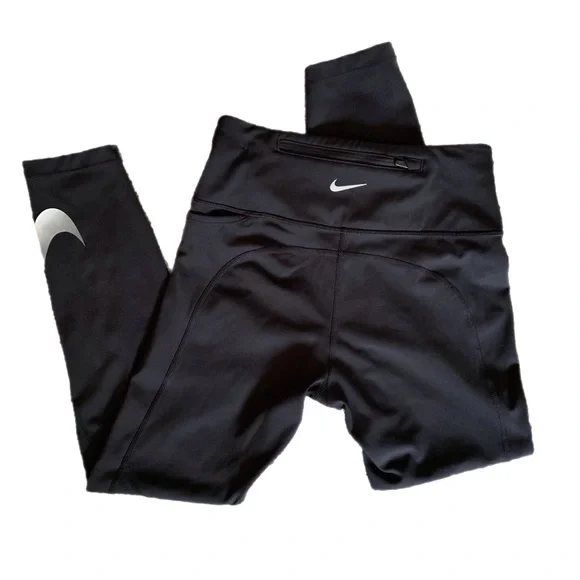 Nike Dri-FIT Black Leggings - Picture 5 of 15